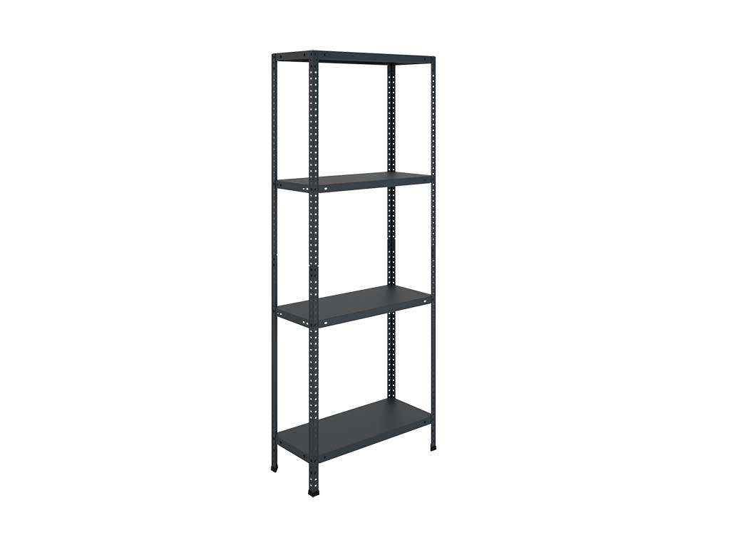 Стеллаж MS 185KD/70x30/4 Black